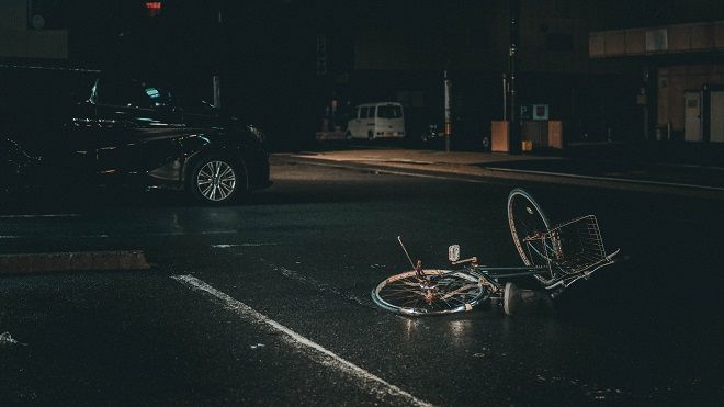 car accident bike, accidente automovilístico seguridad vial bicicleta movilidad