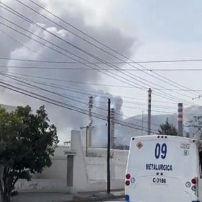 fuga trióxido de azufre peñoles