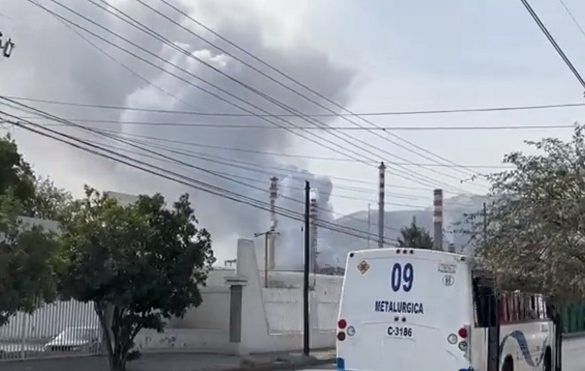 fuga trióxido de azufre peñoles