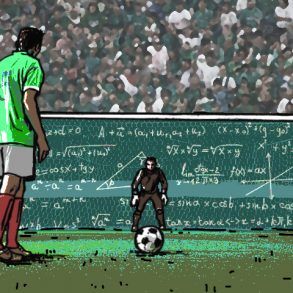 Ilustración Qatar 2022 por Miguel Sifuentes