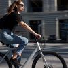 mujer en bicicleta woman ride bike