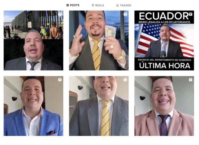 Estafas a migrantes en redes sociales